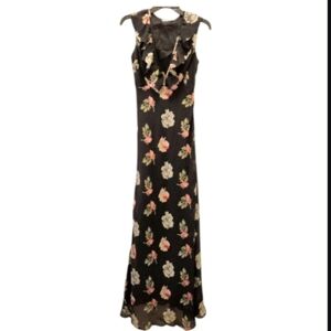 Jill Stuart floral Print Y2k maxi dress S